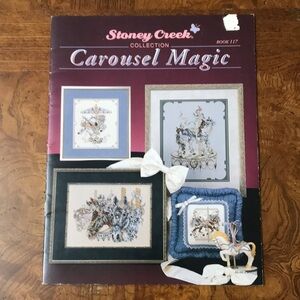 Carousel Magic Stoney Creek Cross Stitch Collection 7 Designs Carousel Horse 117